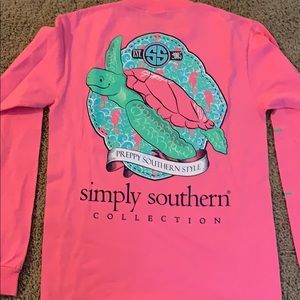 Simply southern long sleeve T-shirt.